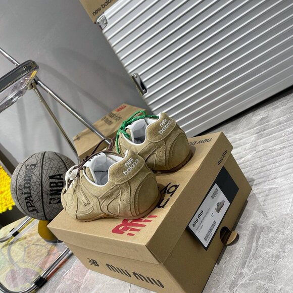 NB Miu Miu flat comfort sneakers - Picture 2 of 9